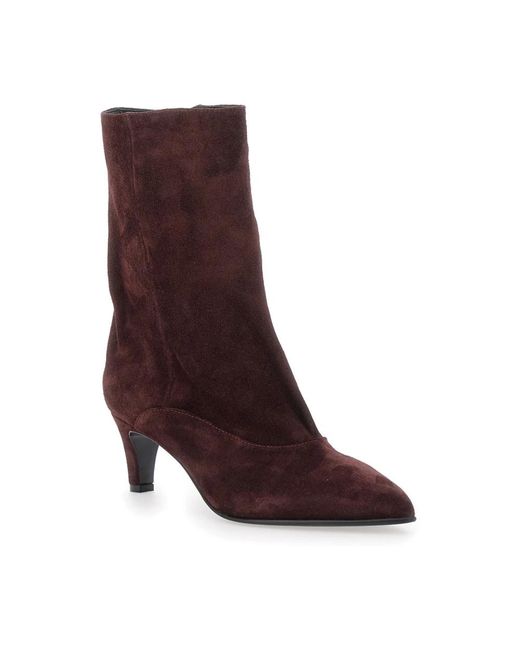 Heeled Boots di Strategia in Brown