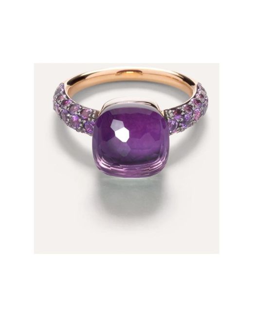 Pomellato Purple Rings