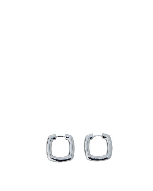 Tom Wood White Earrings