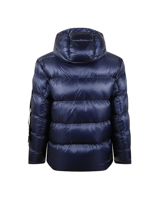 OUTHERE Blue Down Jackets for men
