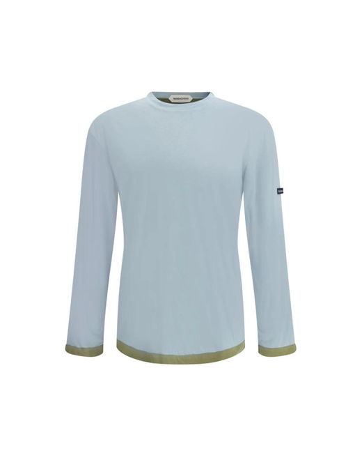 Long Sleeve Tops NAMACHEKO de hombre de color Blue