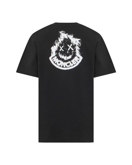 Moncler Black T-Shirts for men