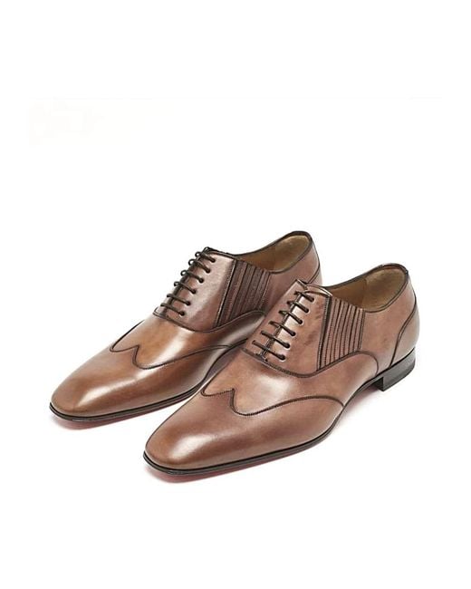 Christian Louboutin Brown Business Shoes for men