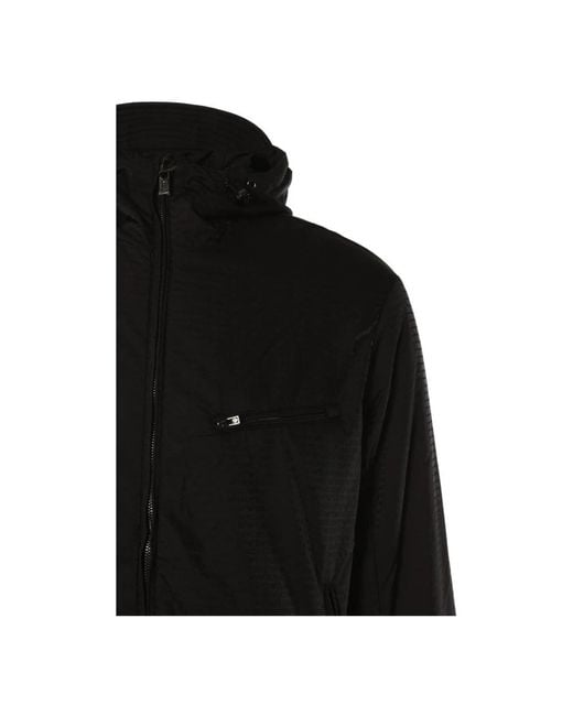 Armani Black Winter Jackets for men