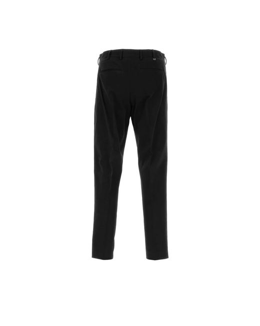 PT Torino Black Suit Trousers for men