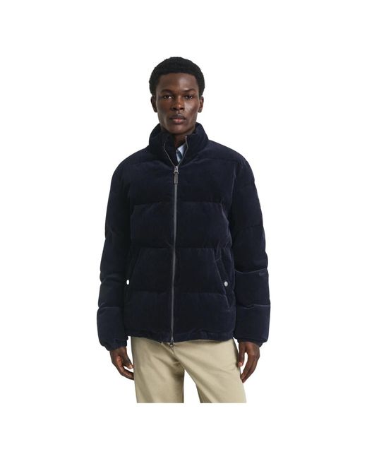 Gant Blue Winter Jackets for men