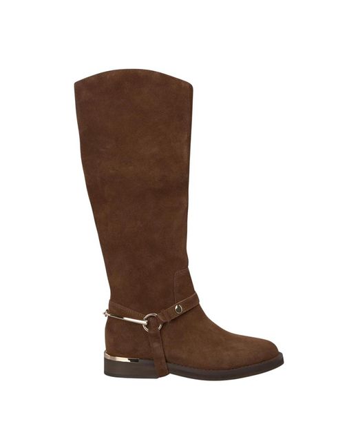 Alma En Pena. Brown High Boots