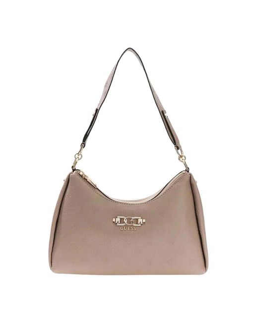 Guess Brown Shoulder Bags