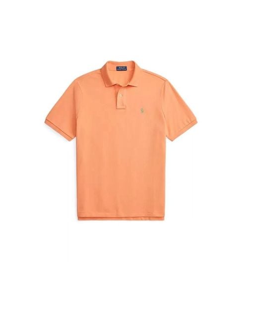 Polo Ralph Lauren Orange Polo Shirts for men