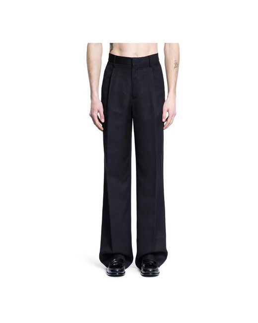 Lardini Blue Wide Trousers for men