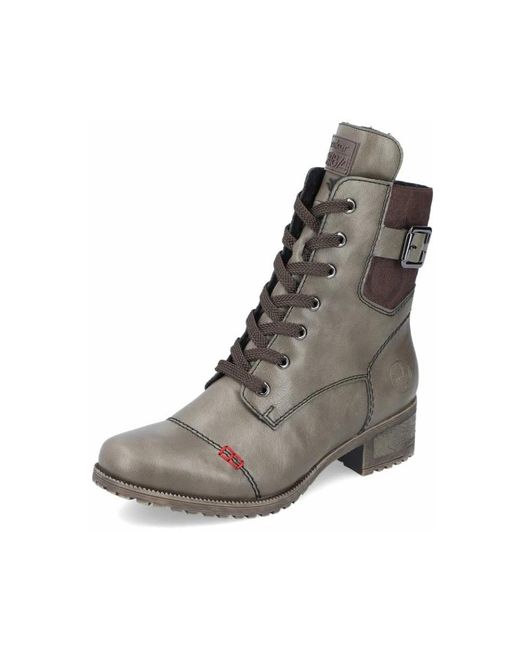 Rieker Gray Schnürstiefelette