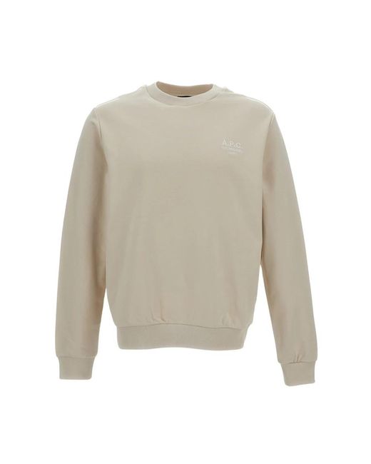 A.P.C. Gray Sweatshirts for men