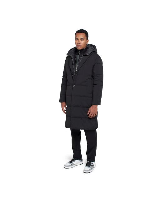 John Richmond Black Parkas for men