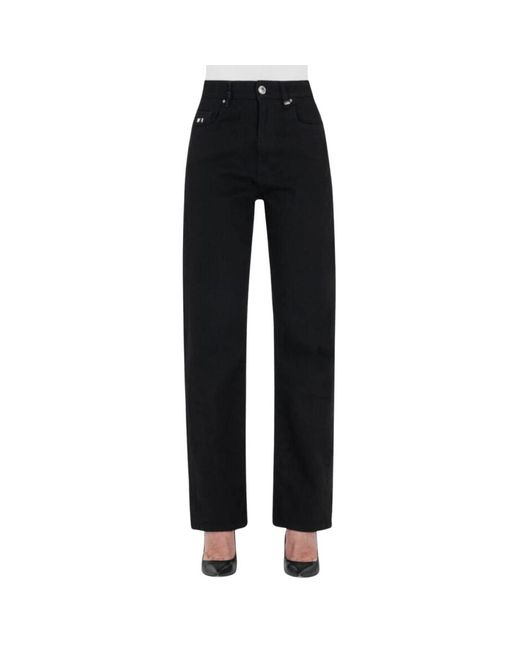 Tramarossa Black Straight Jeans