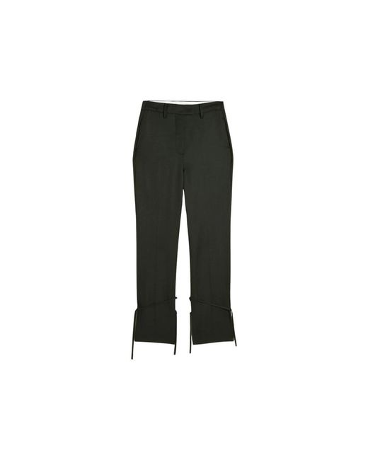 Holzweiler Black Cropped Trousers