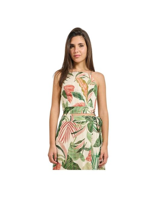 Guess Gaelle Crop Top in het Green