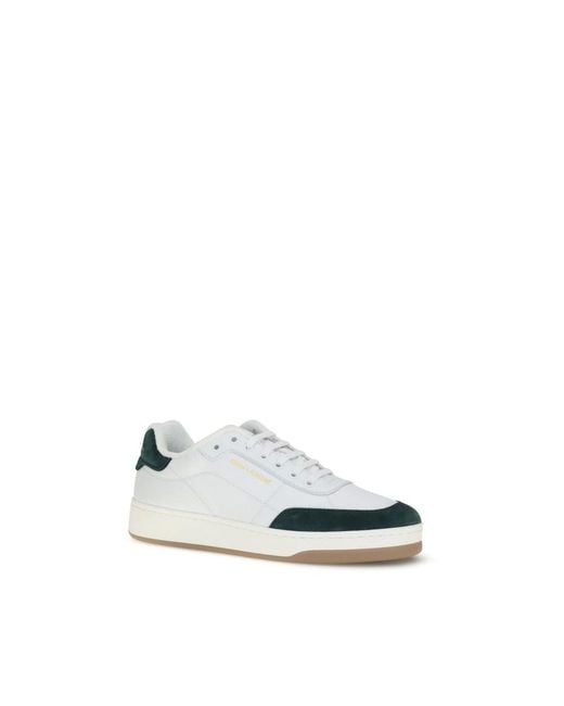 Saint Laurent White Sneakers for men