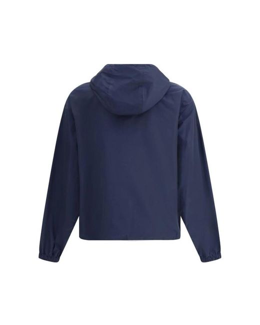 Moschino Blue Rain Jackets for men