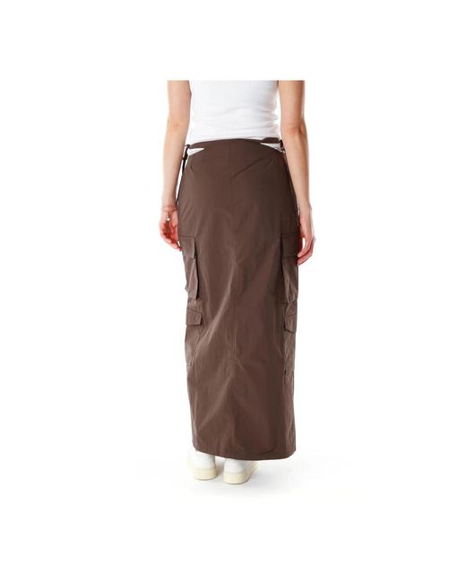 Daily Paper Maxi Skirts in het Brown