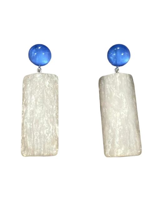 Accessories > jewellery > earrings Emporio Armani en coloris White