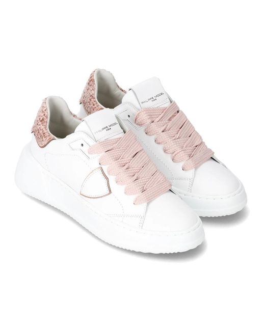 Philippe Model White Sneakers