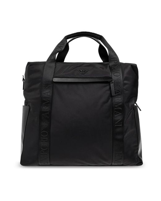 Emporio Armani Black Laptop Bags & Cases for men