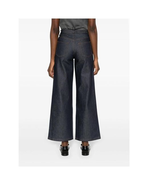 A.P.C. Jeans ,Zwart ,Katoen Elisabeth Jeans in het Blue