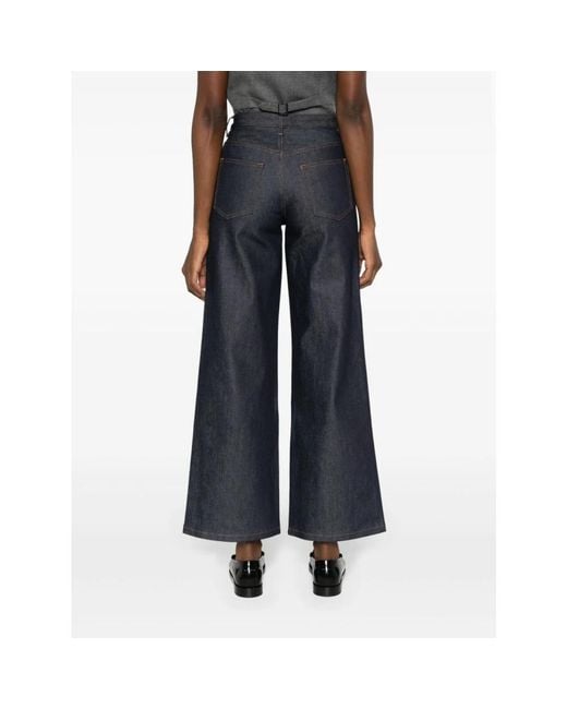 A.P.C. Jeans ,Zwart ,Katoen Elisabeth Jeans in het Blue
