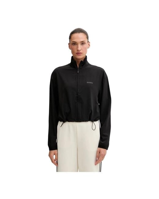 Guess Lichte Windjack in het Black