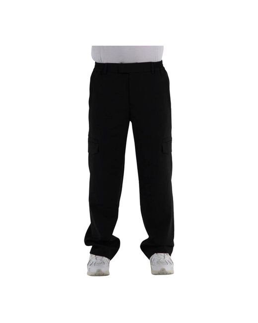 Straight Trousers Represent de hombre de color Black