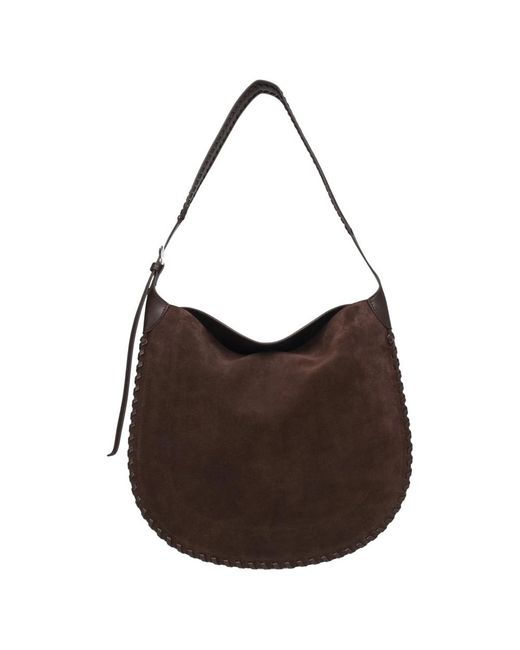 ESTRO Brown Shoulder Bags