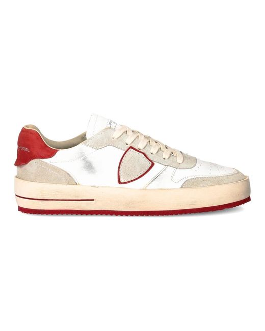 Philippe Model Sneakers in het White voor heren