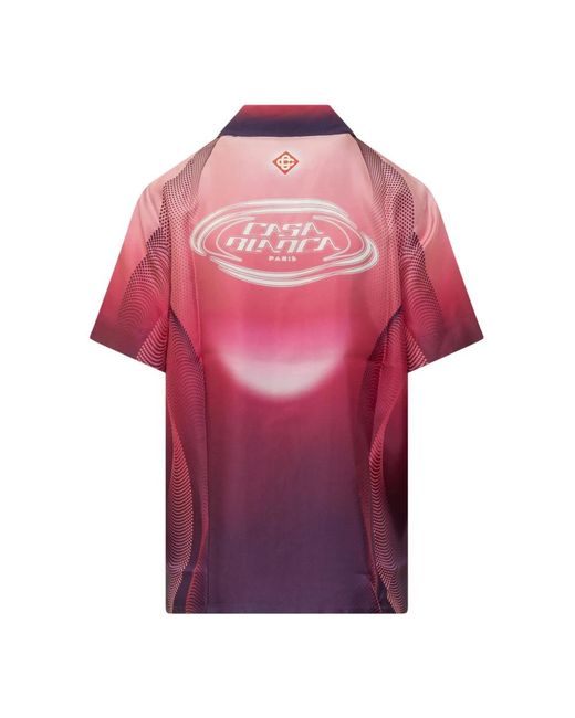 Casablanca Red Short Sleeve Shirts