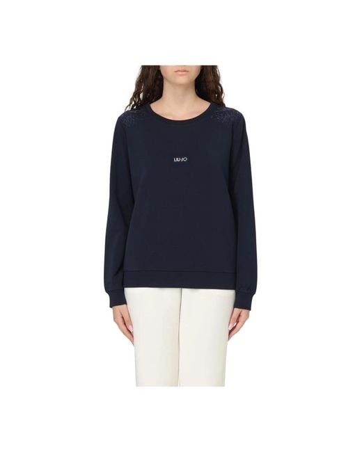 Sweatshirts Liu Jo en coloris Blue