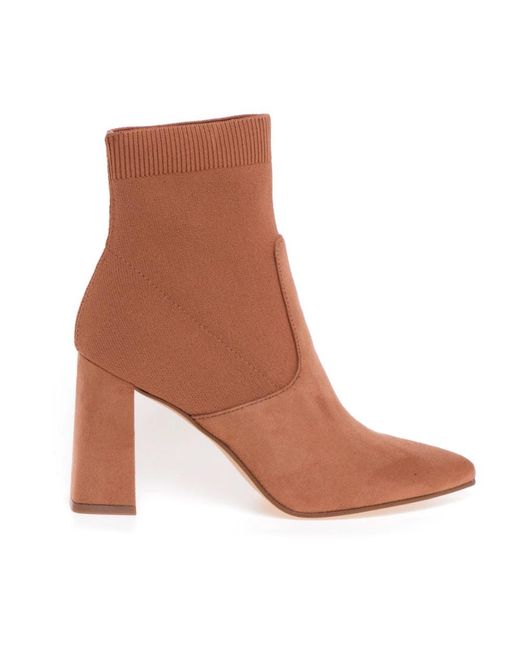 Steve Madden Brown Heeled Boots