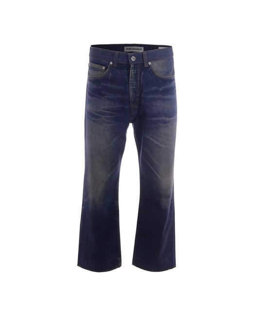 Our Legacy Blue Flare Jeans for men