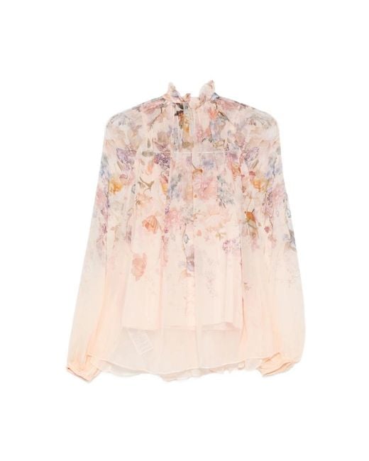 Blouses di Zimmermann in Pink