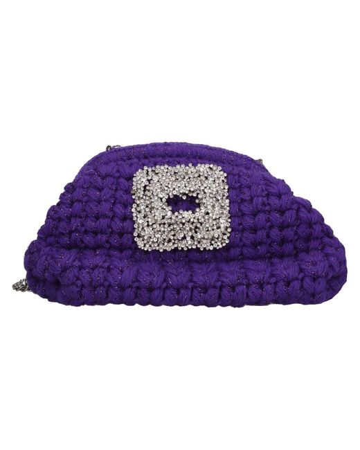 Gedebe Purple Clutches