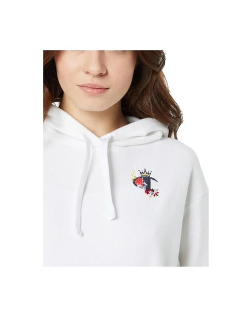 Champion White Hoodies