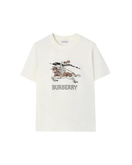 T-Shirts Burberry de color White