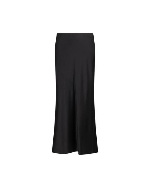 Saint Laurent Black Maxi Skirts