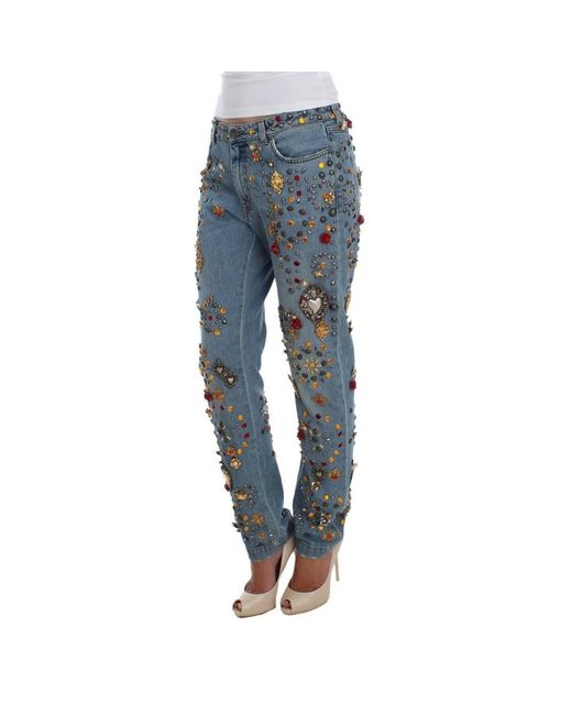 Dolce & Gabbana Blue Slim Fit Jeans