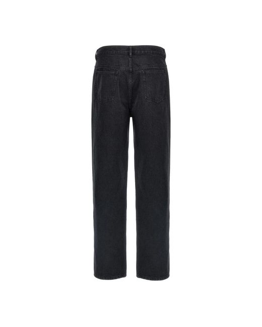 A.P.C. Black Straight Fit Jeans for men