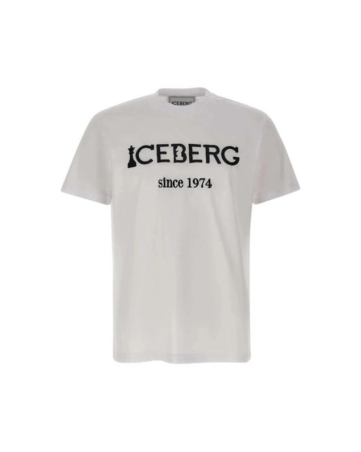 Iceberg T-Hemden in het Gray voor heren