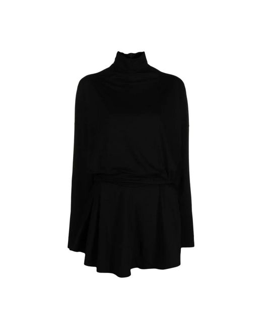 Pinko Black Short Dresses