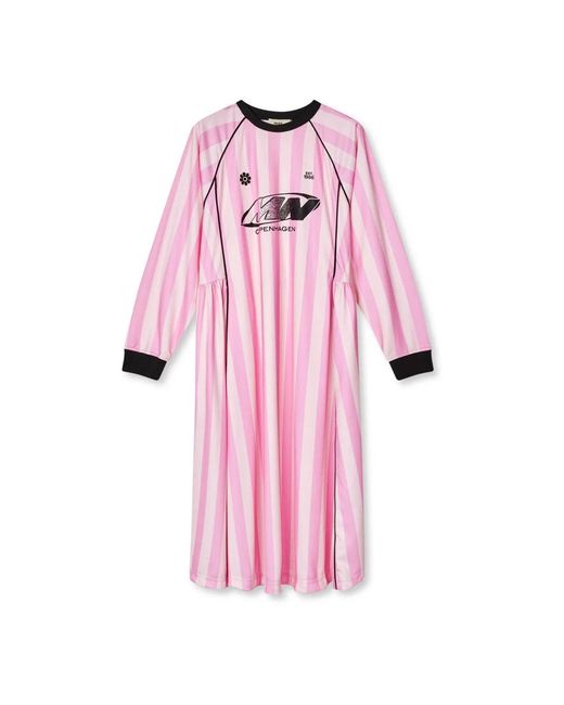 Mads Nørgaard Pink Midi Dresses