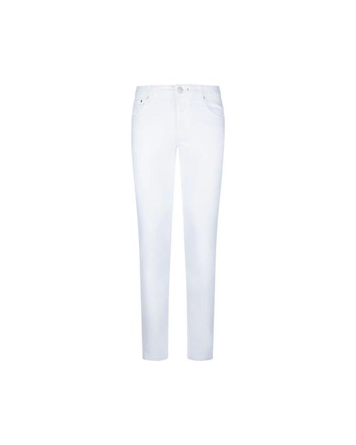 Collezione classica di jeans in denim di Hand Picked in White da Uomo