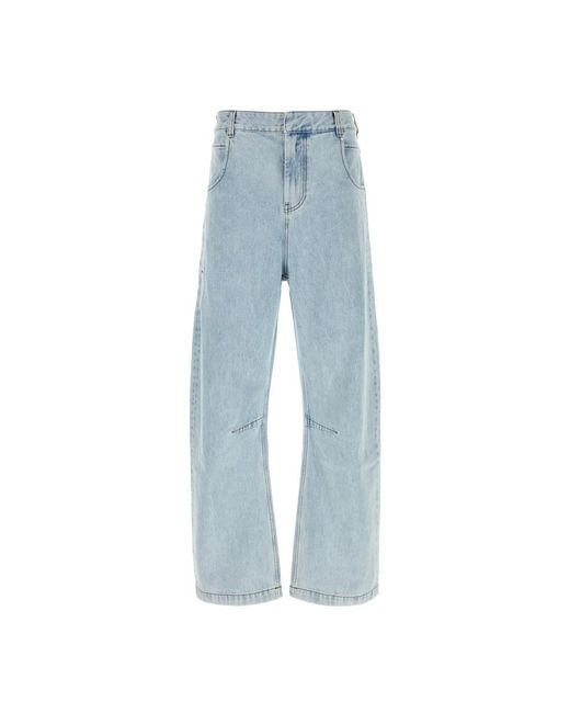 Entire studios Blue Wide Jeans for men
