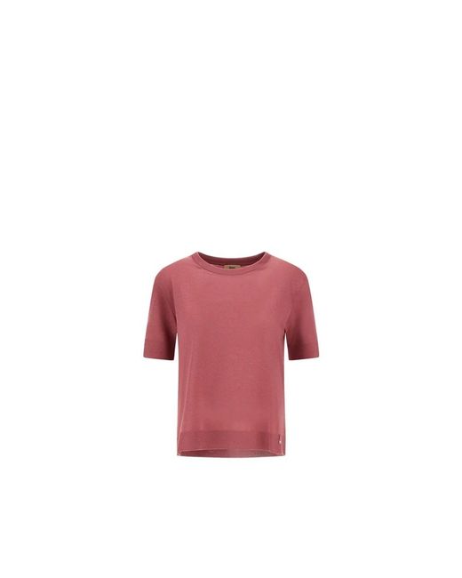 Herno Pink Round-Neck Knitwear for men
