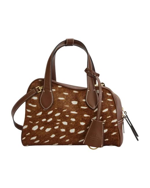 Atp Atelier Brown Ormelle Bowling Bag